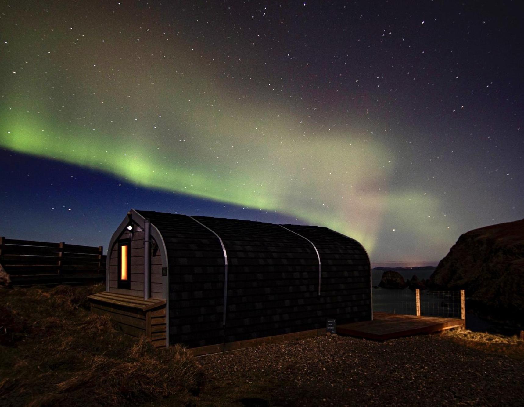 Seapods - Isle Of Lewis - Luxury En-Suite Pods On The Edge Of The Atlantic Ocean Aird Uig Exteriér fotografie