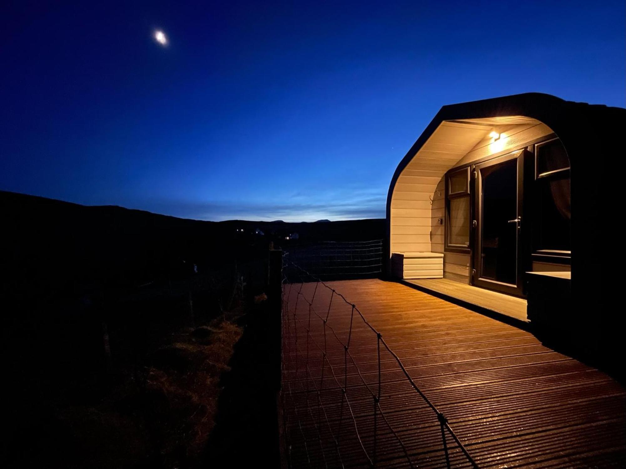 Seapods - Isle Of Lewis - Luxury En-Suite Pods On The Edge Of The Atlantic Ocean Aird Uig Exteriér fotografie
