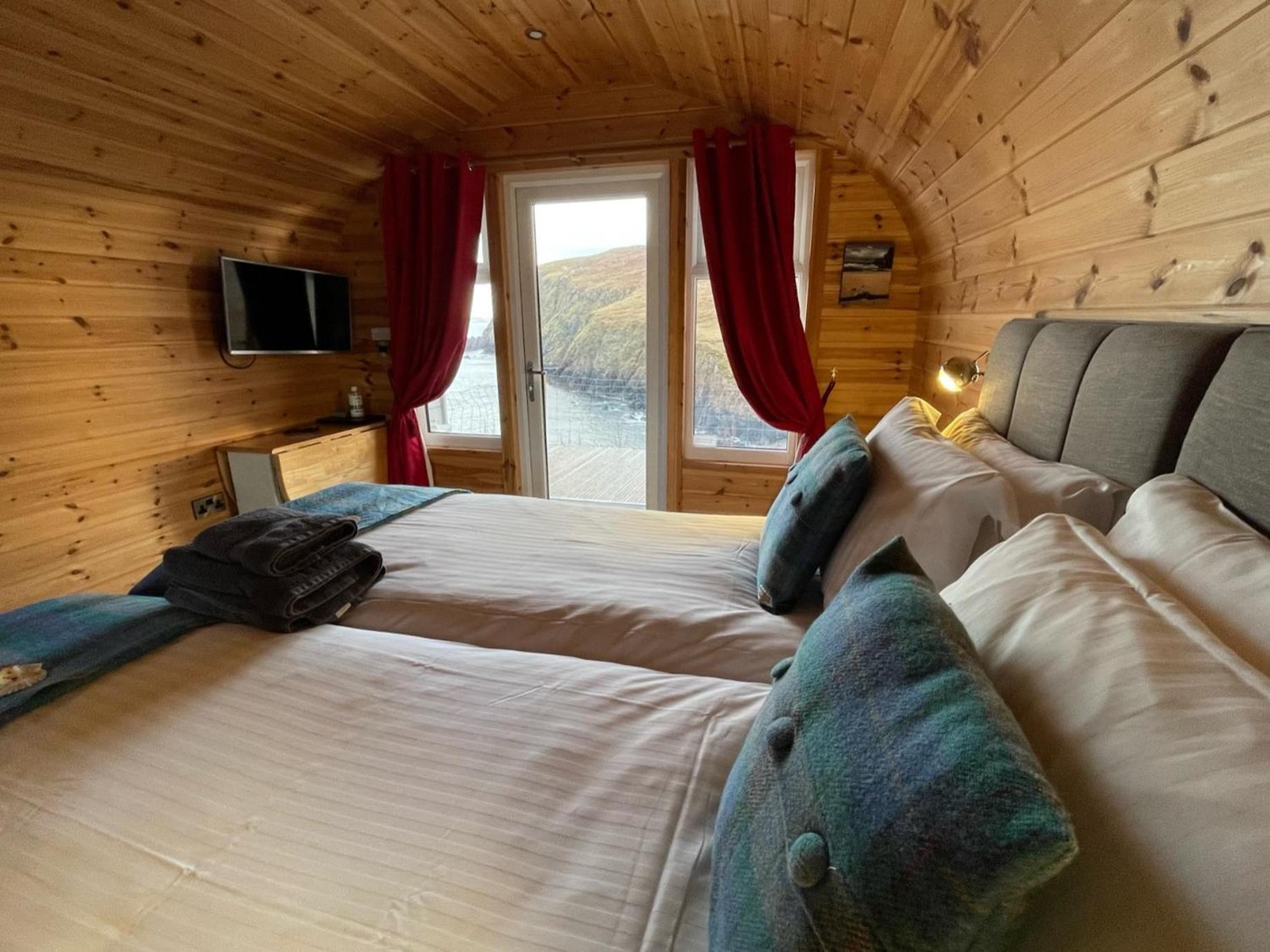Seapods - Isle Of Lewis - Luxury En-Suite Pods On The Edge Of The Atlantic Ocean Aird Uig Exteriér fotografie